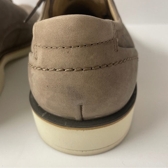 Ecco Tan Suede Lace Up Oxford Loafers Euro 44 (Size 11) main image 15